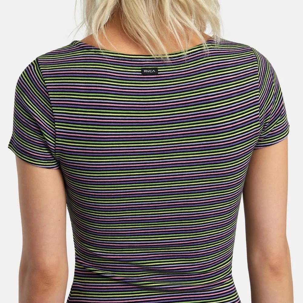 RVCA Women's Partition Mini Rib Knit Dress NWT size small - Picture 4 of 9